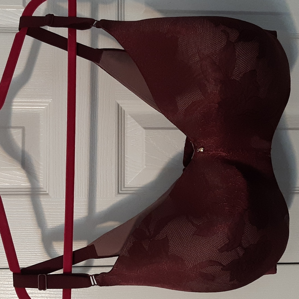 Burgundy Bra